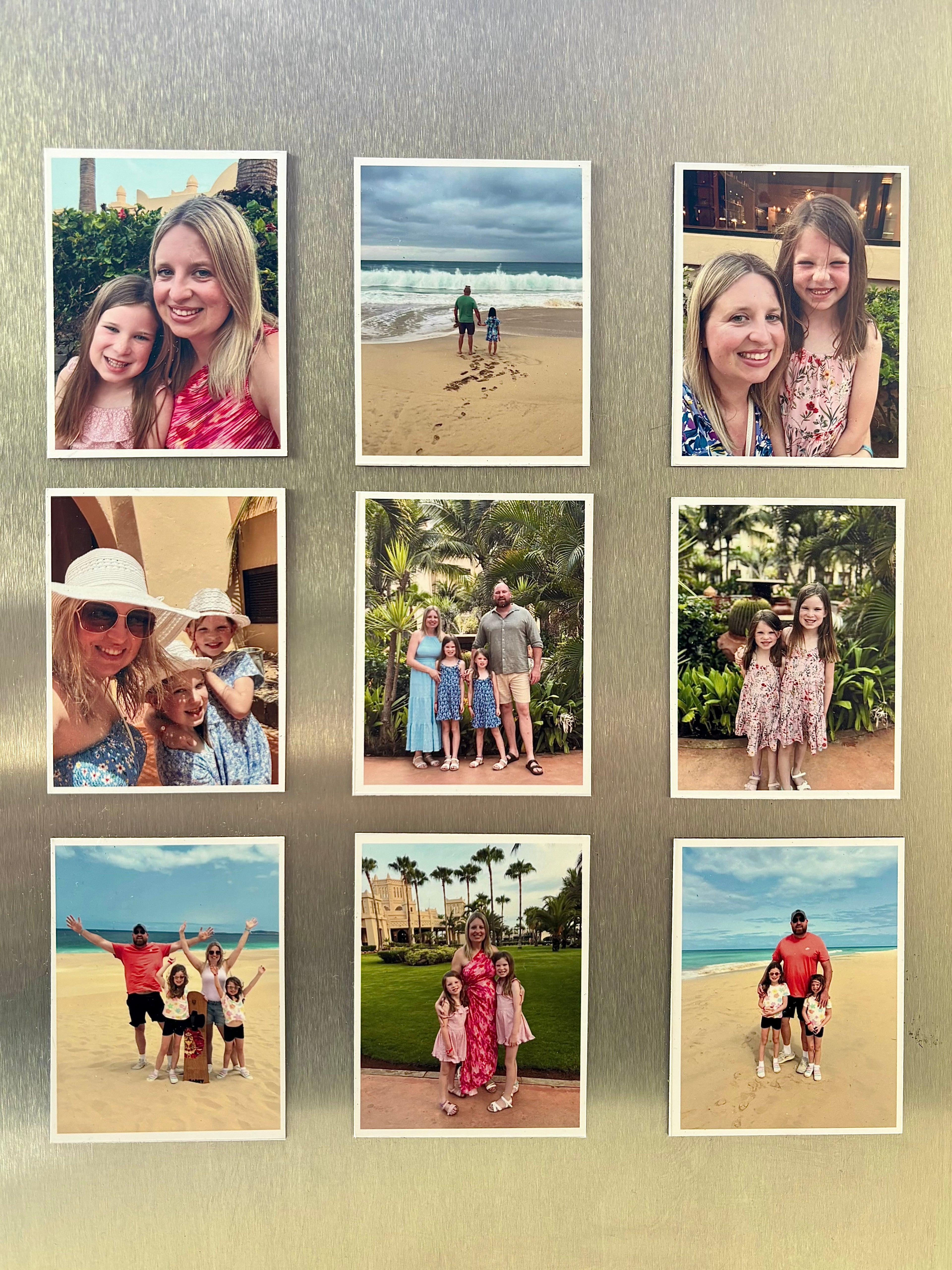 9 Photo Magnets 2.5" x 3.25"