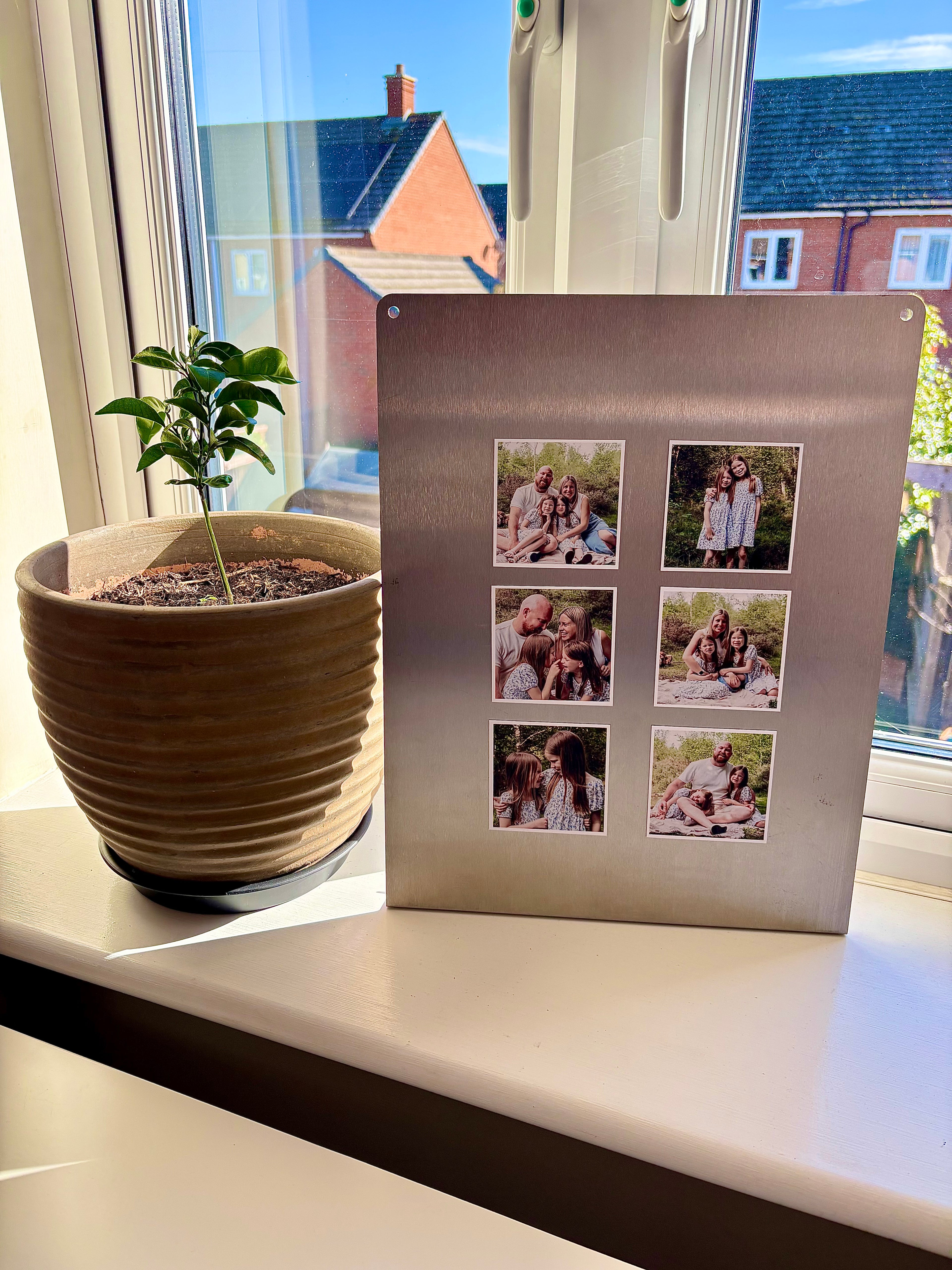 6 Photo Magnets 3" x 3"