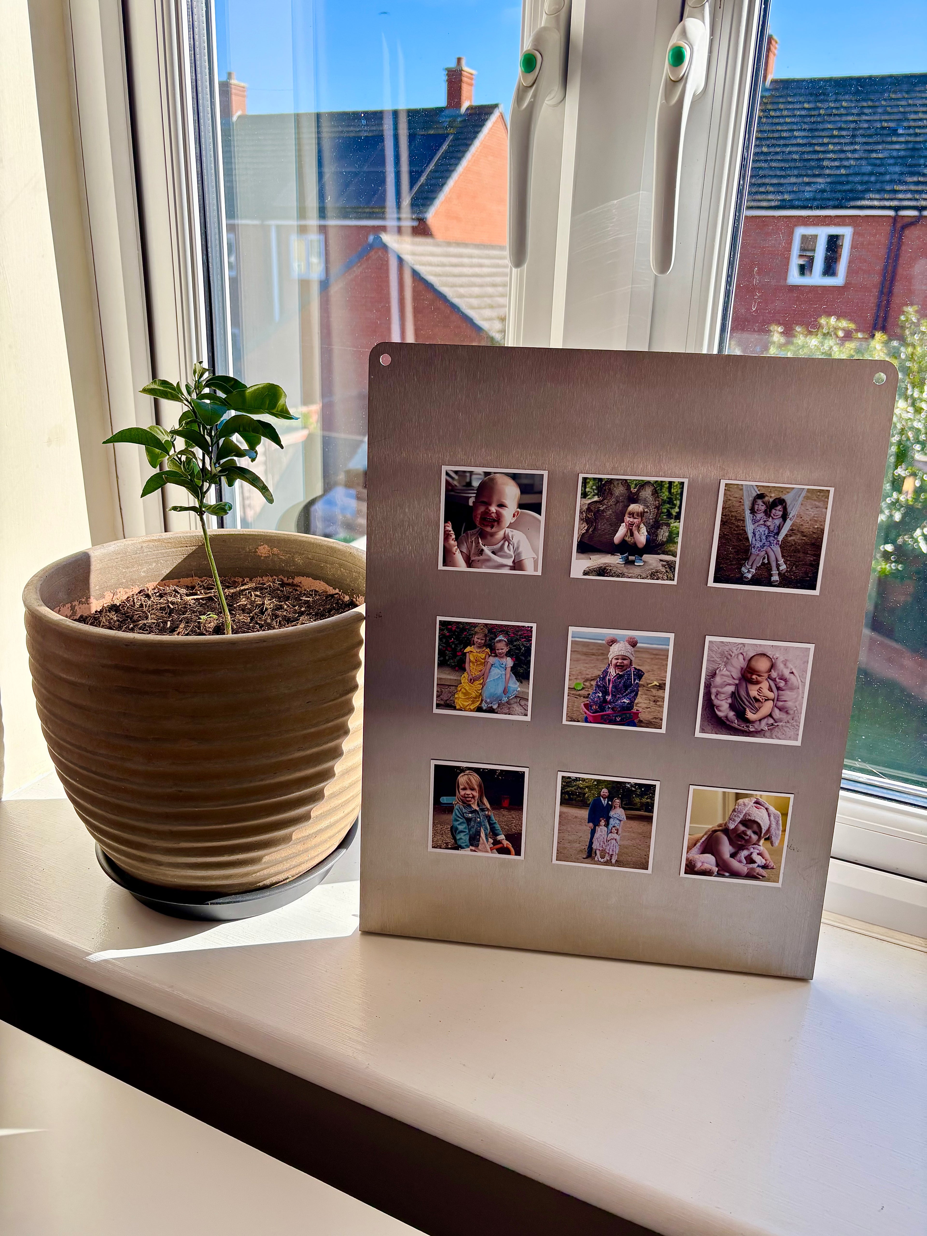 9 Photo Magnets 2.5" x 2.5"